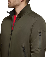 Personnalisation en usine Blousons aviateur coupe-vent classique de haute qualité avec fermeture éclair sur le devant coupe régulière Ripstop Streetwear MA1 pour hommes