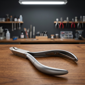 Coupe-ongles professionnel en acier inoxydable, lame plate droite, pointe aiguisée, pince à cuticules, pour doigts, bébés et adultes, style luxueux - Product Image 5