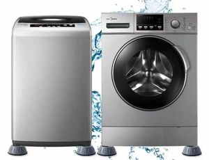 Tapis anti-vibration, antidérapant, insonorisant et anti-choc de qualité supérieure pour lave-linge, sèche-linge et meubles, empêchant le déplacement. - Product Image 3