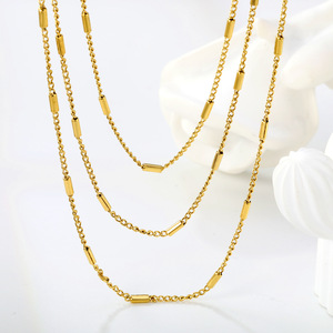 Collar de aleación de zinc con diseño geométrico minimalista para mujer, accesorio de moda. - Product Image 4