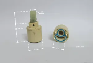 Wanhan hiện đại nhựa phòng tắm vòi van lõi 25mm Piano gốm tấm van 35 Bar áp lực 1 năm bảo hành nước nóng lạnh - Product Image 2