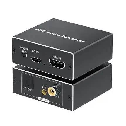 HDMI ERC to Optical Toslink SPDIF Stereo Analog Audio Converter Extractor