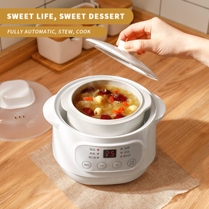 Offre Spéciale entièrement automatique électrique ragoût casserole Pot étanche en céramique multifonctionnel ménage nid d'oiseau Portable intelligent - Product Image 4