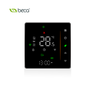 Termostato Inteligente WiFi BHT-006-Galaxy de Diseño Moderno, PC+ABS, 220V/230V, Programable, para Calefacción por Suelo Radiante, Hogar y Hotel