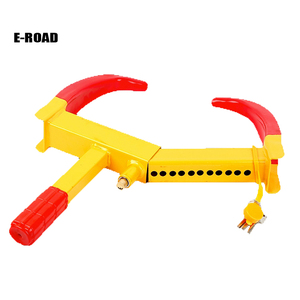 E-ROAD Abrazadera <span class=keywords><strong>de</strong></span> Seguridad <span class=keywords><strong>Antirrobo</strong></span> para Ruedas <span class=keywords><strong>de</strong></span> Automóviles y Motocicletas - Product Image 4