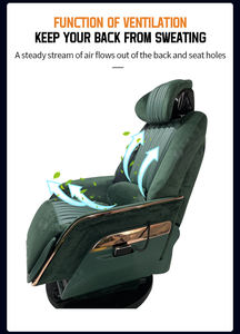 Piezas de repuesto para automóviles, asientos, autobús eléctrico, minibús, asiento reclinable, asiento de capitán de pasajero con masaje eléctrico - Product Image 6