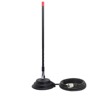 Langlebige Fiberglas-Peitschenantenne CB-Antenne SWR-Regler Halterung 27MHz 50 Ohm Omnidirektional 1,5:1 VSWR 300W Auto-Mobilfunkantenne - Product Image 1