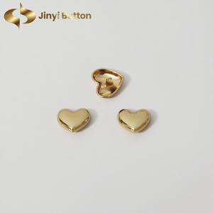Jinyi nút nhà máy Logo mô hình thương hiệu tùy chỉnh OEM ODM trang trí hợp kim kẽm may nút Fancy Kim Loại Shank nút cho áo - Product Image 2