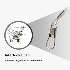 Dụng Cụ Câu Cá Bằng Thép Có Nút Xoay Dụng Cụ Câu Cá Dây Câu Bằng Thép Không Gỉ Dụng Cụ Câu Cá - Product Image 5