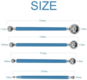 ชุดเครื่องมือวาดลายกราฟฟิตีศิลปะ35ชิ้นสำหรับระบายสีหินปากกาวาดจุด - Product Image 4
