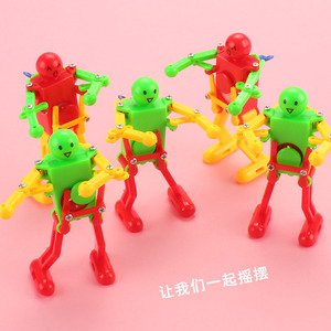 Robot dansant à remonter, taille unique, mouvement à inertie en plastique, pour enfants de 5 à 7 ans, jouet unisexe - Product Image 2