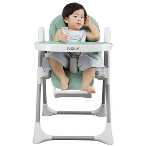 เก้าอี้และโต๊ะสำหรับเด็ก,เก้าอี้สูงสำหรับเด็กน้ำหนักเบาเป็นมิตรกับสิ่งแวดล้อม