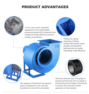 CF-11 loạt tiếng ồn thấp và khối lượng không khí lớn quạt ly tâm khách sạn nhà hàng thông gió nhà bếp xả dầu fume - Product Image 3