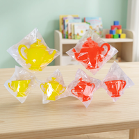 Set da Tè Giocattolo TOYBOLA per Bambini 2-4 Anni, Gioco di Ruolo in Cucina, Teiera in Plastica