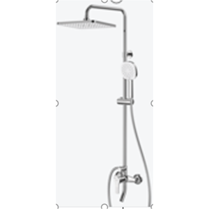 Pommeau de douche pluie en acier inoxydable ABS avec jet combiné pour salle de bain - Product Image 5