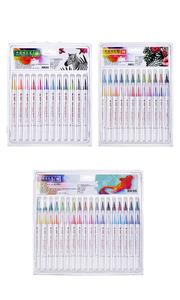 Calidad Superior Paquete de 12 24 36 primera calidad duradera real flexible cepillo para abult libro para colorear manga comic - Product Image 6