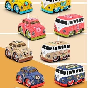 9*5cm Mulfiul Color Window Boxed Pull Back Die Cast Bus et Beetle Car Alloy Toy Car <span class=keywords><strong>pour</strong></span> les enfants de 3 ans et plus - Product Image 2