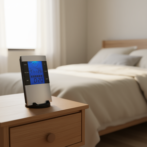 <b>Digital</b> Pet Alarm <b>Clock</b> 14x8x4cm With Forecast And Timer Function For Home Use - Product Image 3