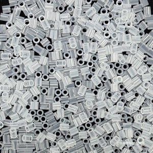 Paquete de Recarga de Cuentas Perler Ming Anjia, 2.6mm, Cuentas de Fusión Transparentes Blancas y Negras, Suministros Educativos para Manualidades DIY - Product Image 3