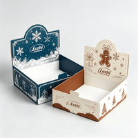 Boîtes en carton recyclables pour cadeaux de Noël, boîtes mystères surprise pour célébrités, emballages vides en gros