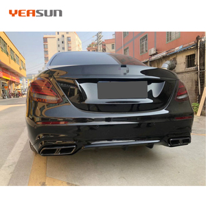 Rejilla de difusor de parachoques delantero y trasero para coche, accesorios para automóvil, Clase E W213 E63, LCI, para Sport Sedan, <span class=keywords><strong>Mercedes</strong></span> 2016, <span class=keywords><strong>2017</strong></span>, 2018, 2019 - Product Image 5