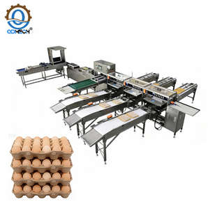 Volledig geïntegreerde automatische eiclassificatie- en verpakkingslijn voor de pluimvee-industrie, eiclassificatie- en verpakkingsmachine productielijn - Product Image 4