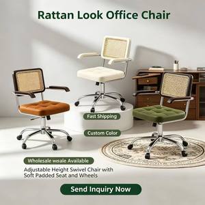 K Modern Computer Chair Bar <b>Stool</b> Front Desk <b>Office</b> Chair Beauty Salon Makeup <b>Stool</b> - Product Image 3