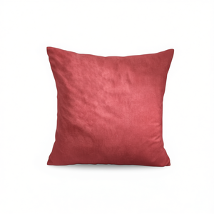 Cuscino in Denim Bordeaux 50*50, Cojin, Cuscini per Seduta e Cuscini Decorativi - Product Image 1