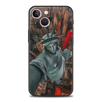 Coque de téléphone en silicone TPU motif statues grecques antiques pour iPhone 18 17 16 15 14 13 12 Pro Max 11 Pro Max 17 AIR Plus