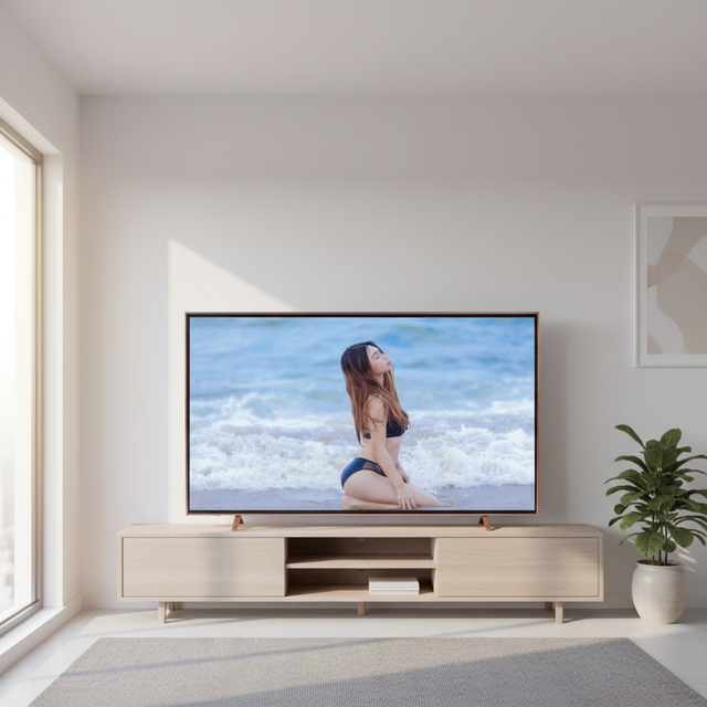 Hot Sell Real 4K Ultra HD 55 Inch Curved Screen LED Smart TV with Android & WiFi Toughened Glass Hotel Use