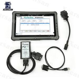 Tableta Getac F110 para Herramienta de Diagnóstico Kubota Diagmaster, KIT DE DIAGNÓSTICO KUBOTA con Software Python para Maquinaria Agrícola - Product Image 2