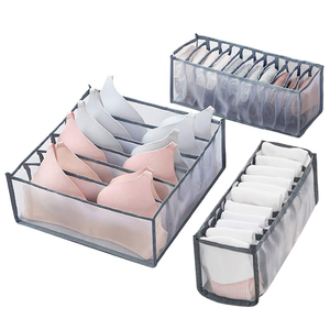 Pack of 3 Foldable Closet Organizers and <b>Storage</b> Dresser Drawer Dividers Drawer Organizer Clothes - Product Image 1