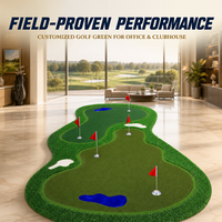 Tapis d'entraînement de golf, mini-green de golf, green de putting simulé