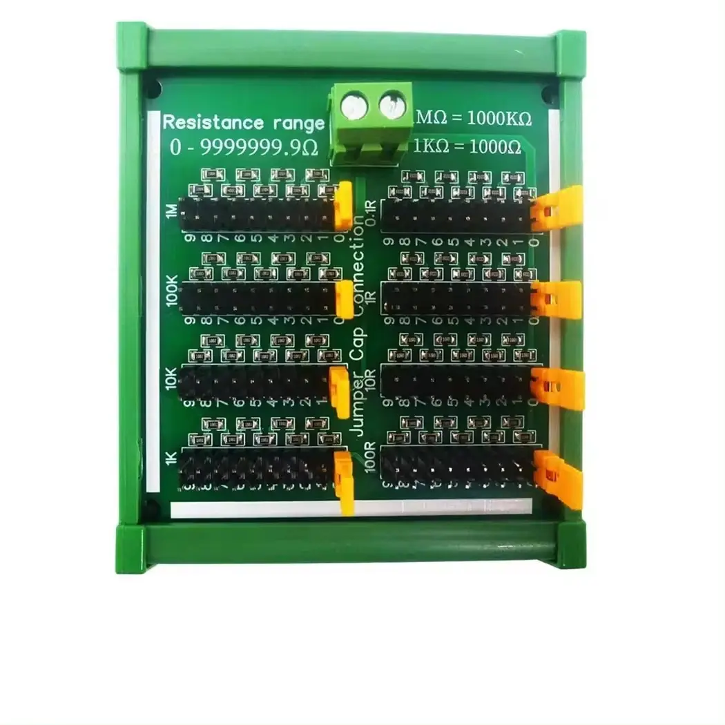 DNR1A07 0-10M Step 0.1R modulo di resistenza programmabile regolabile C35 DIN Rail Shell per MEGA PLC