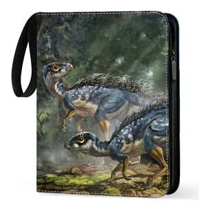 Clip de livre personnalisé Mazon, best-seller, collection UNESCO Monde Animal, motif <span class=keywords><strong>dinosaure</strong></span> jurassique non infringé, pour rangement de cartes Pokémon - Product Image 2