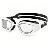 Lunettes de natation anti-buée haut de gamme personnalisées avec logo pour adultes – Équipement de natation quotidien étanche pour piscine (vente en gros)