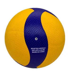 Customize thermal bonded official size weight print logo multi colors balls volleyball