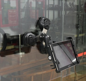 8''-9.7'' Heavy Duty Intelligent Agricultural Machinery Truck Locking <b>Tablet</b> HolderVIN-PBJ With 1.5'' Aluminium Round Ball Base - Product Image 6