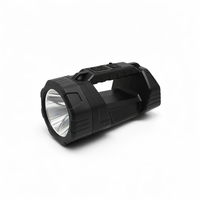 Lampe de recherche solaire rechargeable avec faisceau latéral COB, torche d'urgence portable pour le camping et les réparations