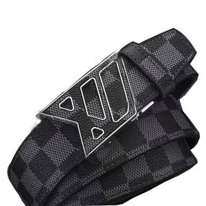 Ceintures Double G en Cuir Véritable pour Femme, Vente Chaude 2025, Rayées, Boucle en Alliage de Zinc Haute Résistance, 2-4CM, 3 Couleurs, Vente en Gros - Product Image 1