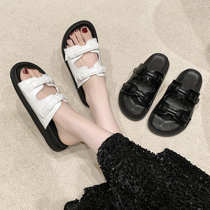 Sandales montantes respirantes pour femme, tendance estivale, antidérapantes, résistantes à l'usure, avec amorti et sangles avant et arrière - Product Image 5