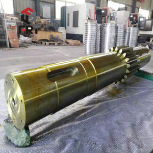 Arbres d'engrenage en acier inoxydable sur mesure (45 #   Composants essentiels pour la construction (40Cr) pour les réducteurs et les moteurs, modèle OEM - Product Image 4