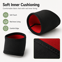 Échantillon Gratuit : Coussinets de Talon en Gel de Silicone pour Tissus, Manchons de Soutien, Chaussettes Amortissantes, Protège-Talons pour Talons Secs, Craquelés et Douloureux