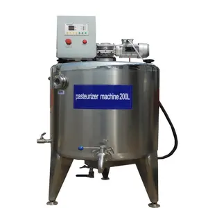 Máquina pasteurizadora continua, pasteurizador de leche