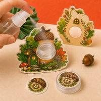 Autocollants cosmétiques personnalisés pour flacons de soins de la peau, feuilles d'autocollants en vinyle prédécoupés avec cartes de présentation découpées pour les marques de beauté