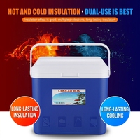 Boîte de conservation isotherme portable 5L/13L/26L pour aliments, avec poignée télescopique, idéale pour le camping et les événements extérieurs
