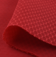 Tissu en maille 3D perforé imprimé 100 % polyester 380 g/m² pour baskets et vêtements de sport d'extérieur pour filles