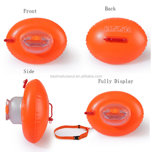 <span class=keywords><strong>Bouée</strong></span> de plongée DIY, <span class=keywords><strong>bouée</strong></span> gonflable personnelle imperméable en EVA pour la natation en eaux libres pour adultes, équipement de plongée jaune - Product Image 4