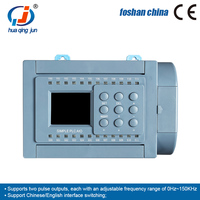 Huaqingjun-relé de 8 salidas PLC con conexión RS485, programa WIFI por aplicación de teléfono, PLC Simple todo en uno para HMI
