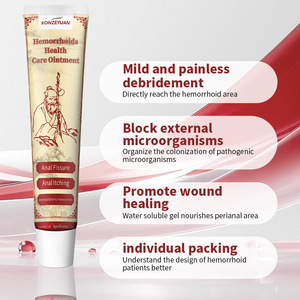 Crema Profesional a Base de Hierbas para el Cuidado de las <span class=keywords><strong>Hemorroides</strong></span>, Promueve la Curación, Reduce la Inflamación, Protege el Tejido Irritado, OEM - Product Image 4